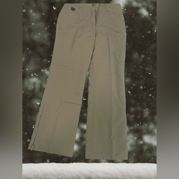 FERA women’s insulated ski pants size 12 color khaki - Picture 1 of 5